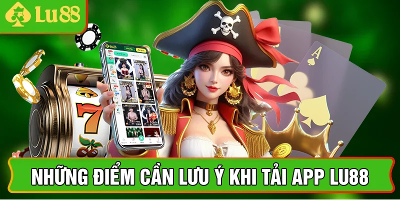 Những điểm cần lưu ý khi tải app lu88