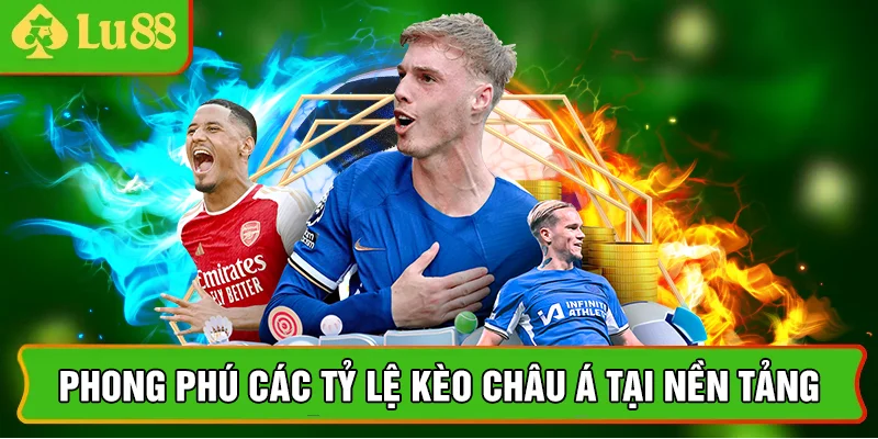 Phong phú các tỷ lệ kèo châu Á tại nền tảng